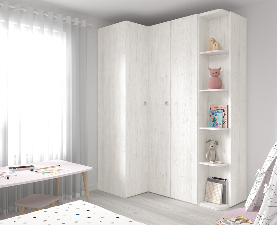 Chambre bébé avec lit convertible en chambre enfant, et armoire - UNNIQ  Habitat