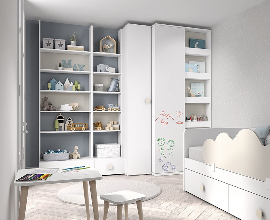 Bureau avec meuble à tiroirs - UNNIQ Habitat